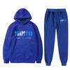Children's Plush Long Sleeve Pants Loose Hoodie Embroidered Printed Hoodie Set