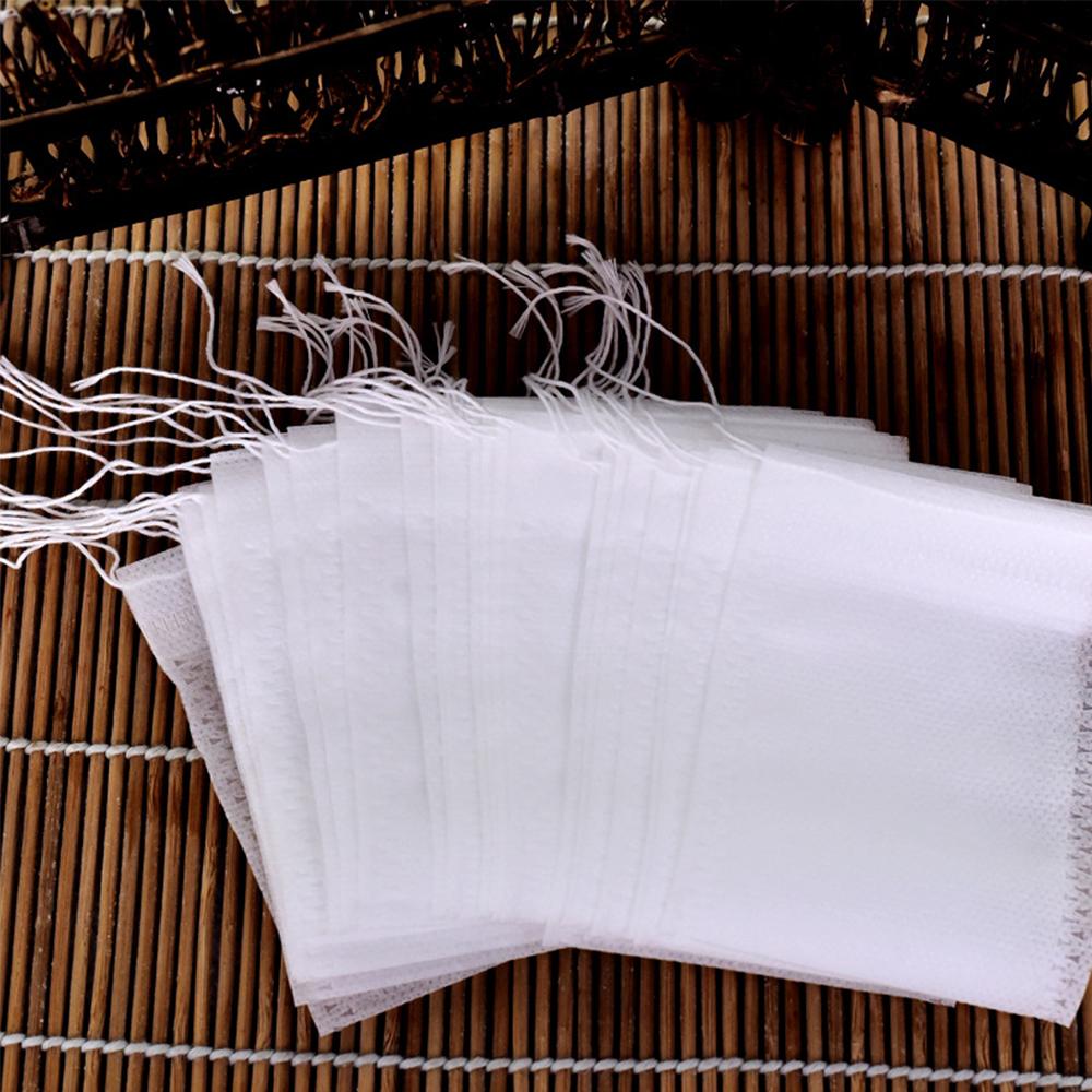 New 600Pcs 7cm x 9cm Disposable Tea Bags w/Drawstring For Loose Tea Coffee Spice DIY
