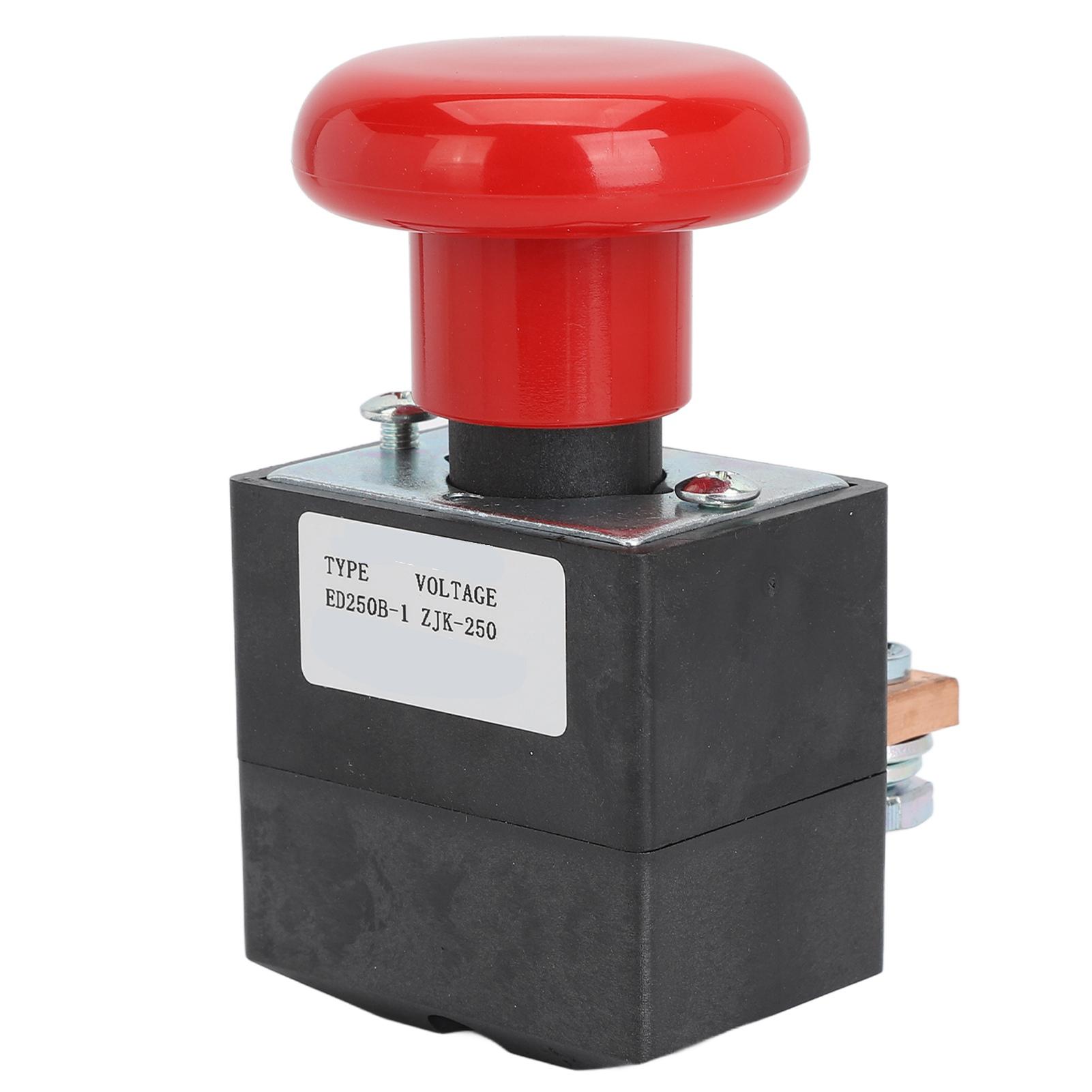 

Emergency Push Button Switch DC80V Reliable Emergency Stop Switch Replacement for Albright Electric Stacker Forklift