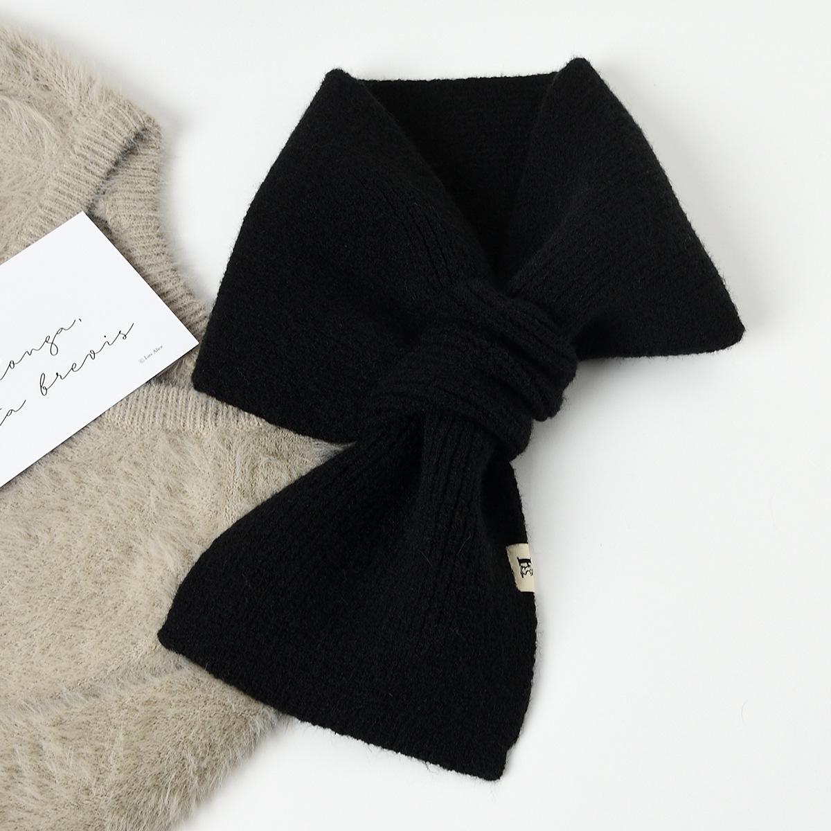 

Уютный вязаный шарф в японском стиле для женщин – Осенняя и зимняя мода 19x83 cm