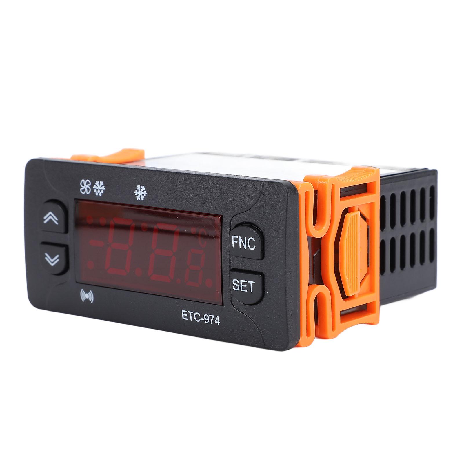 

Цифровой контроллер температуры от 50 градусов Цельсия до 99 градусов Цельсия Высокая точность Защита безопасности Цифровой регулятор термостата