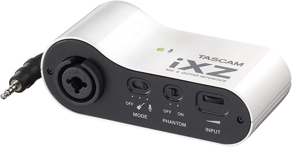 Tascam iXZ Mic & Instrument Interface for iPad/iPhone/iPod Touch