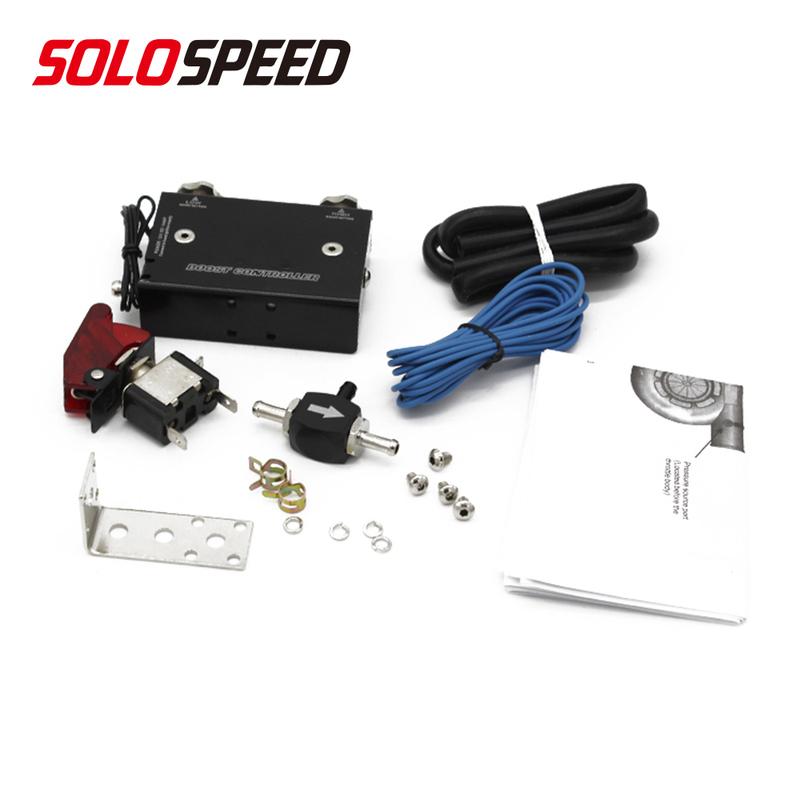 Dual Stage Electronic Turbo Boost Controller Turbocharger Psi Boost Controller Kit with switch синий