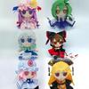 Touhou Project Fumo Plush Doll Set 6pcs Patchouli Sanae Sakuya Reimu Yuyuko Yukari Anime Characters Soft Stuffed Toy for Fans Birthday Gift Home Decor
