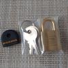[USED] BIGBANG Padlock with 2 Keys, Gold, VIP JAPAN, Discounted