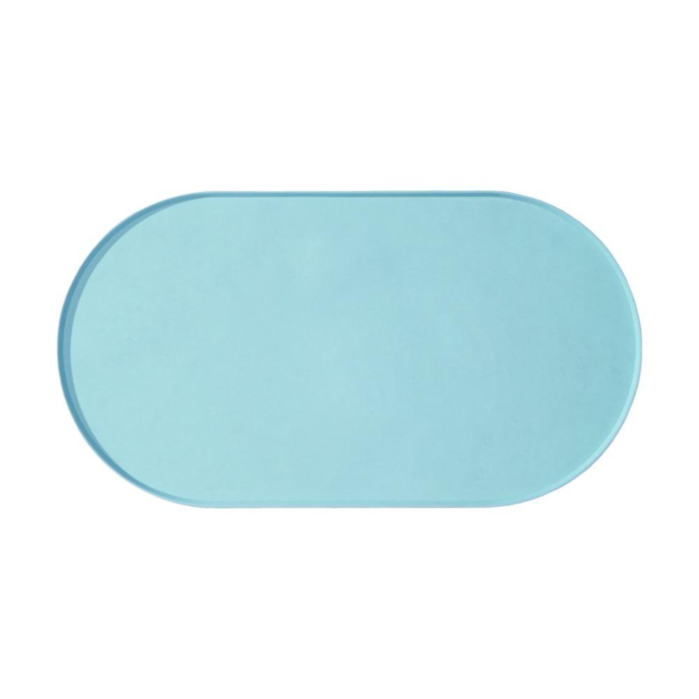 High Quality Silicone Pet Food Mat Waterproof Non-Slip Design Cat Feeding Mat Easy Clean Raised Edges Pet Placemats Pet Supplies