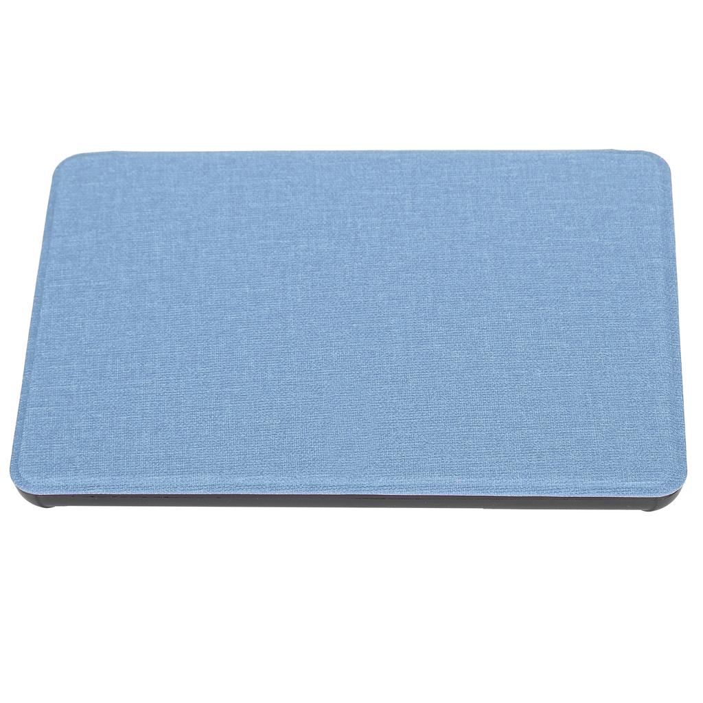 EBook Faux Leather Cover Lightweight Cloth Pattern Protective Case for Kindle 658 2019(Light Blue )