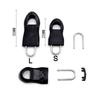 8/16PCS Detachable Puller Zippers Head Zip Fixing Device Broken Zipper Rope Used For Clothes Travel Bags Luggage Backpacks Tent