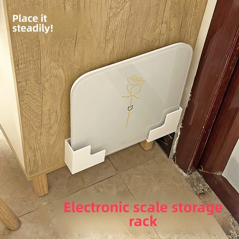 The Weight Scale Stand Is A Wall-mounted Storage and Wall-hanging Wonder. The Body Fat Scale Stand Is Suitable for Hanging Weight Scales