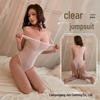 Sexy durchsichtige Dessous: Schnellverschluss Badeanzug & Versuchung Pyjama Set