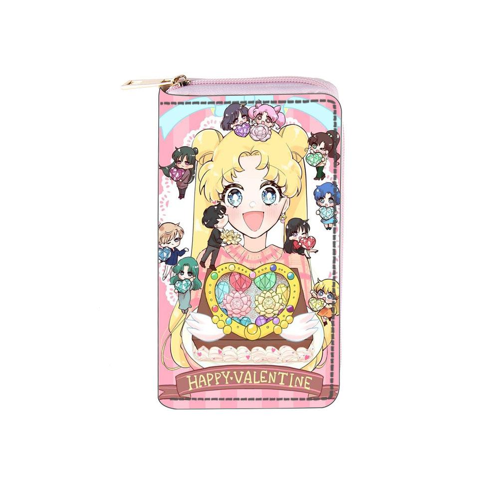 

Anime Cartoon Long Zipper Wallet Wallet Clutch Sailor Moon