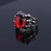 Men's Punk Colorful Evil Eye Rings for Men Women Fashion Vintage Demon Dragon Claw Ring Male Jewelry Accessories Gifts