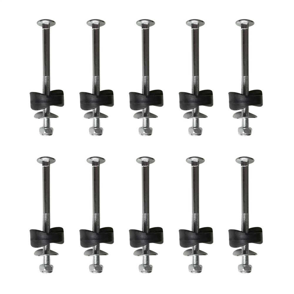 Trampoline Screws Kits, 10Pcs Galvanized Steel Trampoline Screws Fixing Accessories For Trampoline Assembly Replacement