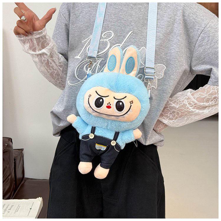 New Cartoon Doll Phone Bag Labu Trendy Bag Travel Shoulder Bag High Beauty Internet Celebrity Shoulder Bag