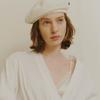 Poesiedame [The Shelter] Crinkle Beret In Ivory