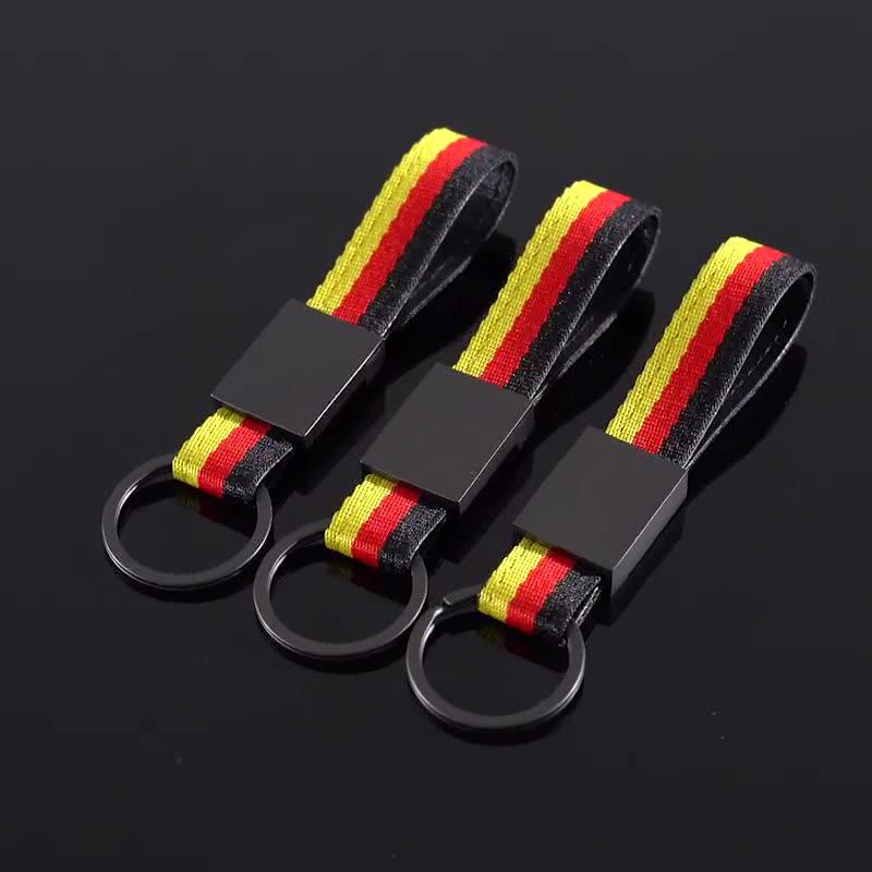 Portachiavi Corda di Nylon Portachiavi Portachiavi Per Mercedes Benz AMG GLC W203 W206 W205 W211 W212 W201 W210 W168 W220 Accessori Auto NI8