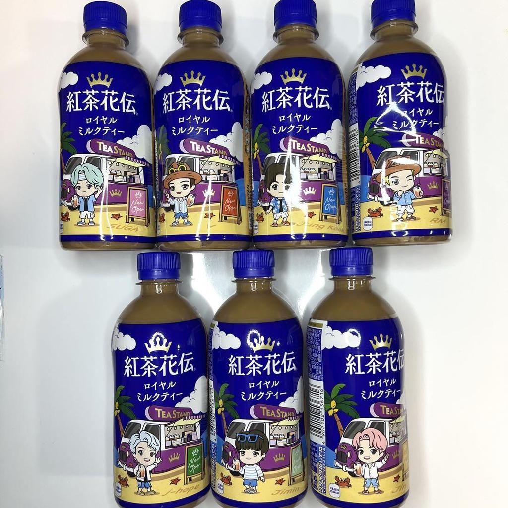 [USED] TinyTAN Kocha Kaden Royal Milk Tea, 7-Piece Set