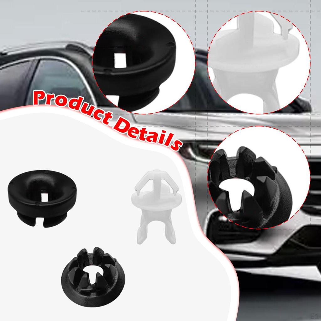 3Pcs Hood Rod Grommet Clips Replacement 91503-ss0-003 Automotive Accessories Easily Install Repair