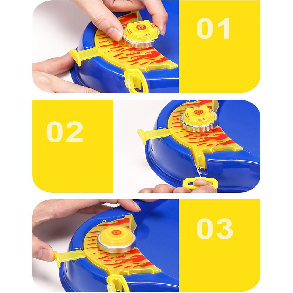 1× Luminous Gyro Toy Battle Board Battle Gyros for four