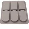 X-Haibei Round Rectangle Aromatherapy Wax Candle Plaster Epoxy Soap Silicone Mold