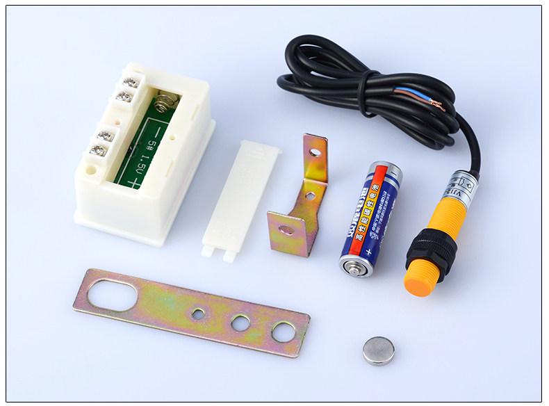 5-Digit Digital Display Magnetic Induction Punch Counter