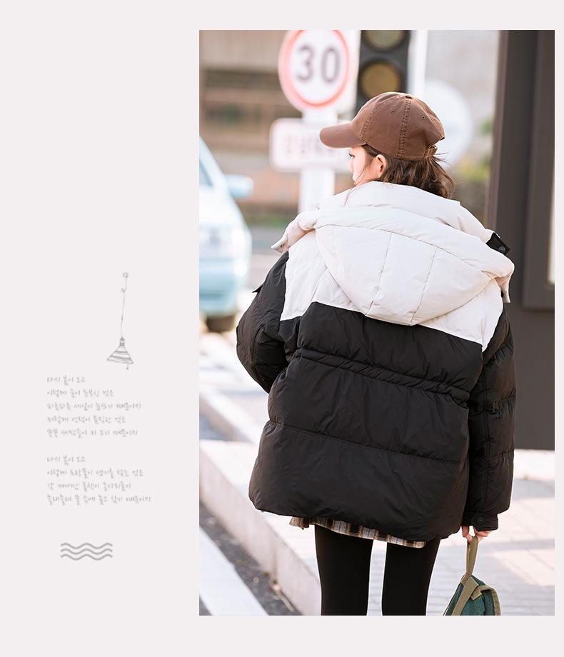 Girls' Hooded Down Jacket - 2023 Winter Coat for Teens, Warm & Thick, Suitable for 13-Year-Olds