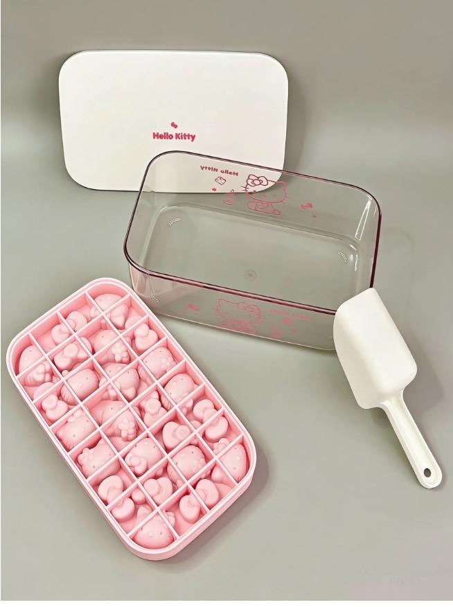 

Home Silicone DIY Ice Maker — Sealed, Lidded, Mold & Ice Tray One Size