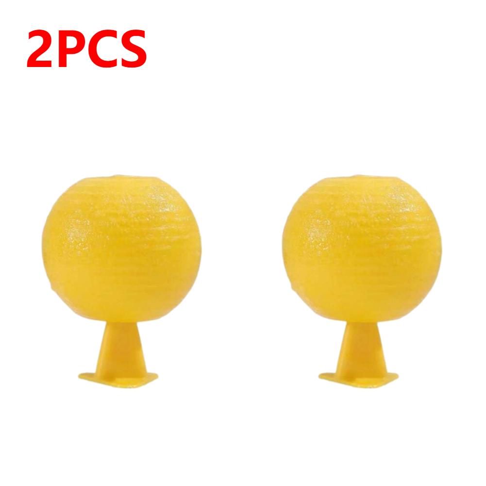 

Ловушка для фруктовых мух и ловушка, липкая сфера, ловушка для комаров, ловушка для насекомых, желтый клей, гибкая доска для цитрусовых, мух-журчалок, комаров Yellow-2PCS