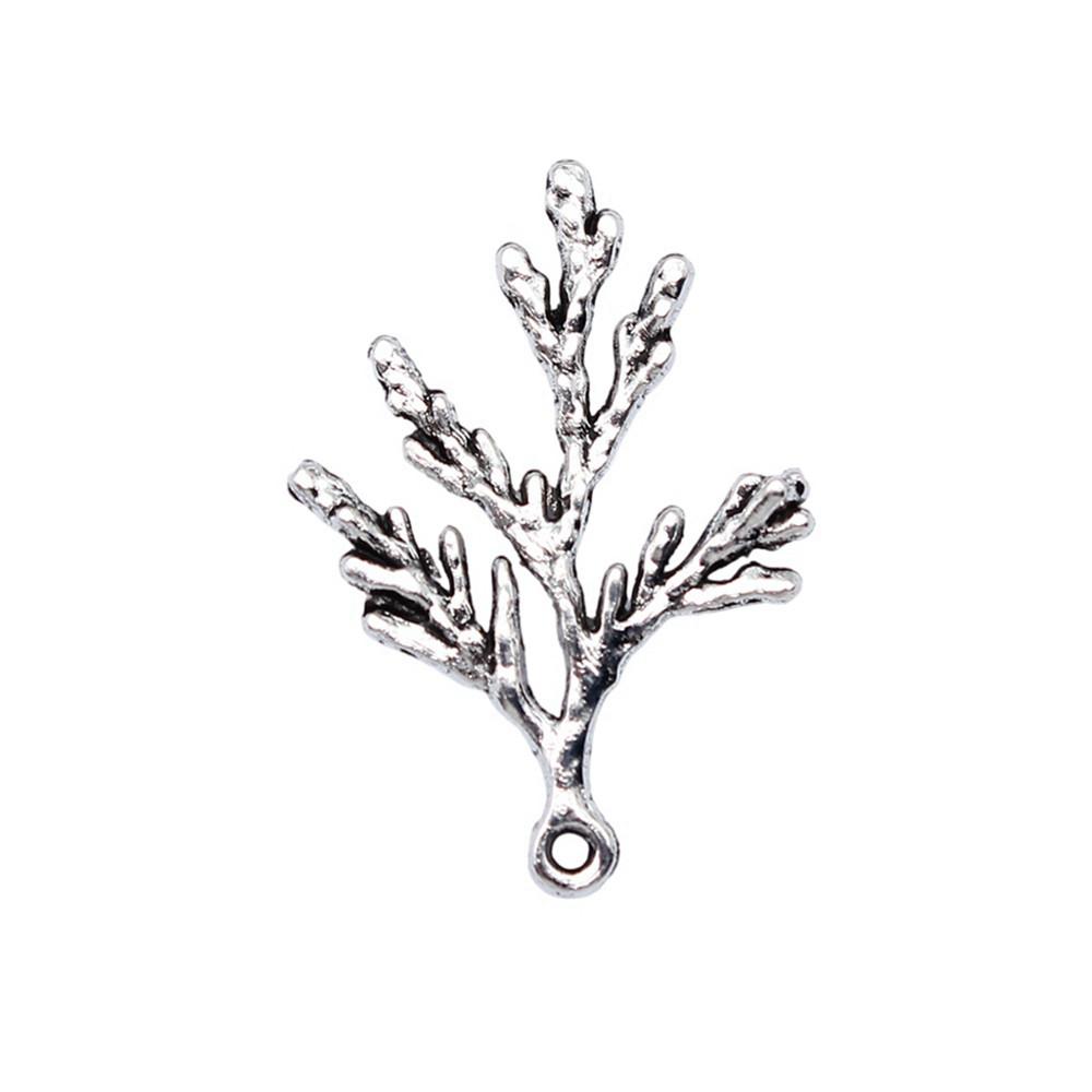 Filigree Leaf Charms Antique Alloy Pendants For Nature Inspired Jewelry