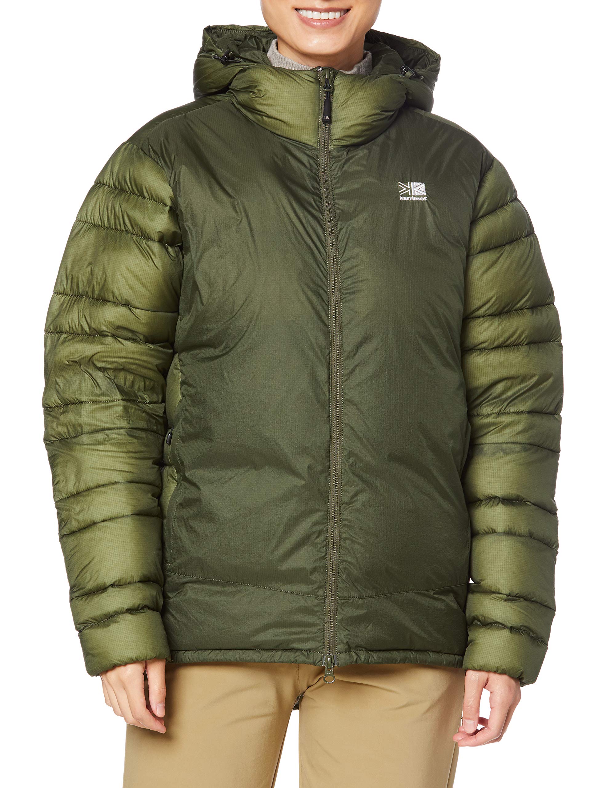 

Karrimor Featherlite Down Light Size S Size Women s W s Parka, Olive, (Japan S)