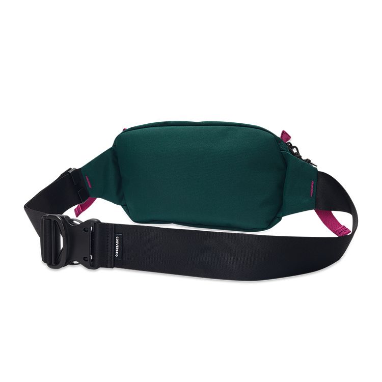 Converse Swap Out Sling Zipper Closure Polyester Waist Bag Unisex Waist Bag Indigo 10019889467