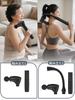 Myofascial Release Gun Reaches the detachable extension handle [2-in-1 Transformable] back,