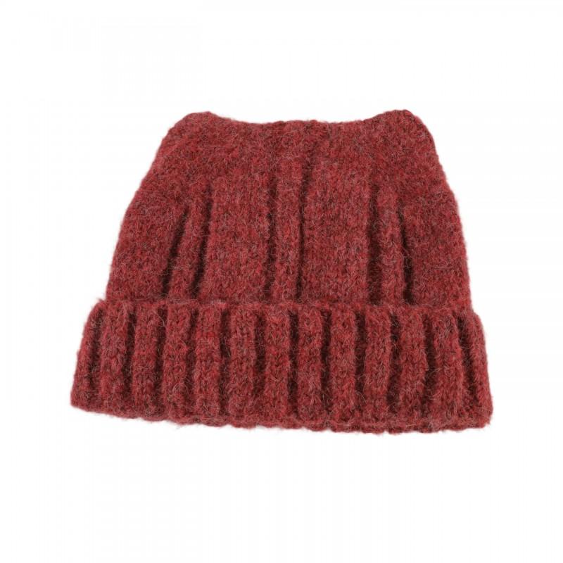 Thick Knit Cat Ear Beanie Hat Women Warm Protection Oversized Fit Slimming Face Effect