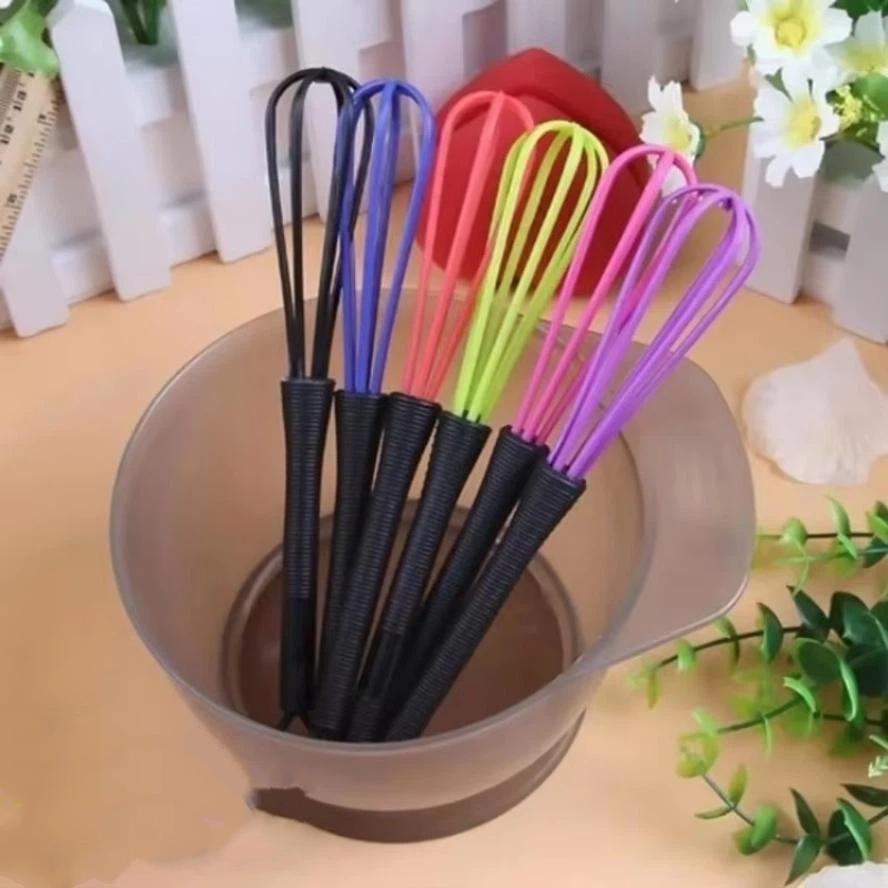 2026 New Hair Dye Mixing Tool Egg Beater Coloring Stick Manual Automatic Dye Paste Blender Salon Hair Styling Accessories