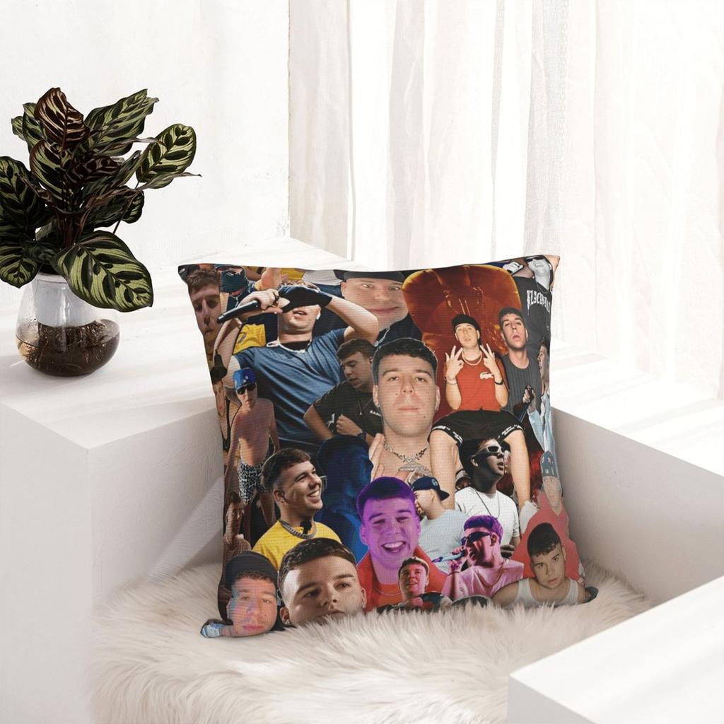 Rapper Quevedo Spaanse Zanger Kussensloop Nieuwigheid Kussensloop Vierkant Grafisch Kussensloop Kussenslopen Voor Bank Huisdecoratie