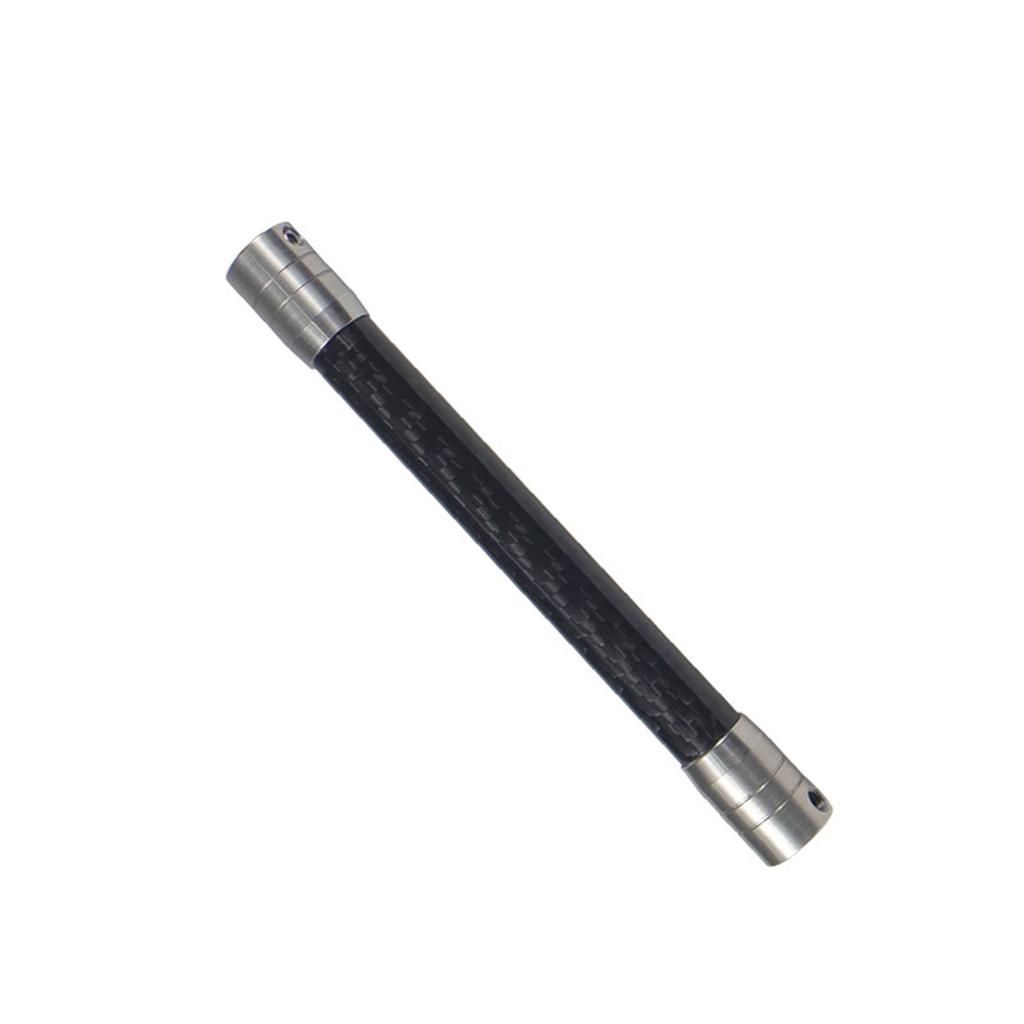 Carbon Fiber Extension Rod With 1/4 Threaded Mount Stainless Steel 3 Size Option Slip Proof Grip Photography Tool