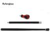 Red Black Leather Number Silver Walking Cane Fashion Decorative Walking Stick Gentleman Elegant Cosplay Cane Crosier 93cm