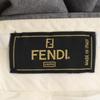 Fendi Made In Italy Wool Slacks Pants 50 Gray Men's Used
