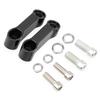 Adjustable Motorcycle Rear View Mirror Risers Extender Base Screw Bracket for Elevated View, Superior Riding Experience
