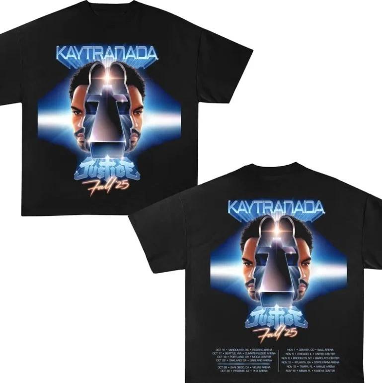 KAYTRANADA Tour Unisex T-shirt, Music Merch, Tour merch Birthday Gift S