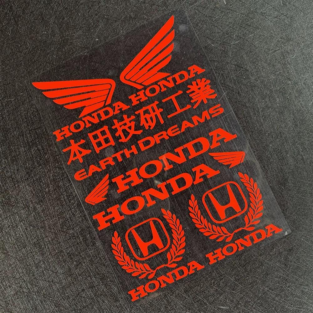 

For Honda PCX160 CM300 CBR650R NS150GX NS125RX Elite125 Motorcycle Modification Decor Stickers Reflective Laser Helmet Decals