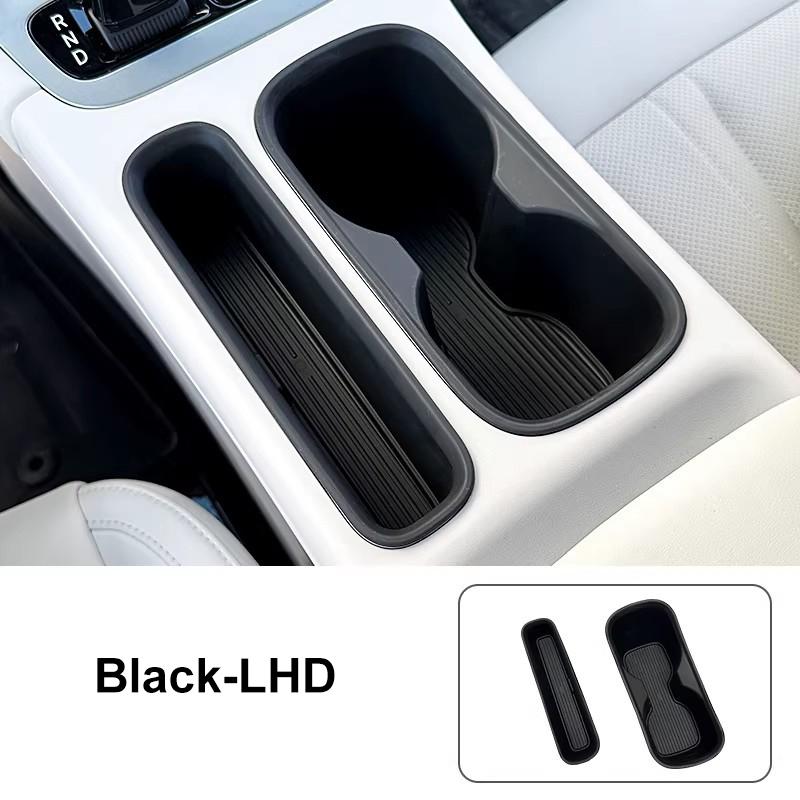 For Geely EX2 / Proton eMAS 5 2026 Silicone Cup Holder Storage Box Center Console Organizer Insert Tray Anti-Slip Cup Holder