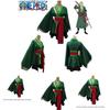 One Piece Roronoa Zoro Cosplay Costume In Bright Colors For Ladies At Halloween