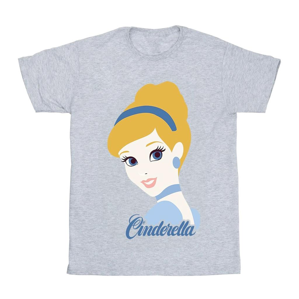 Cinderella Girls Silhouette Cotton T-Shirt