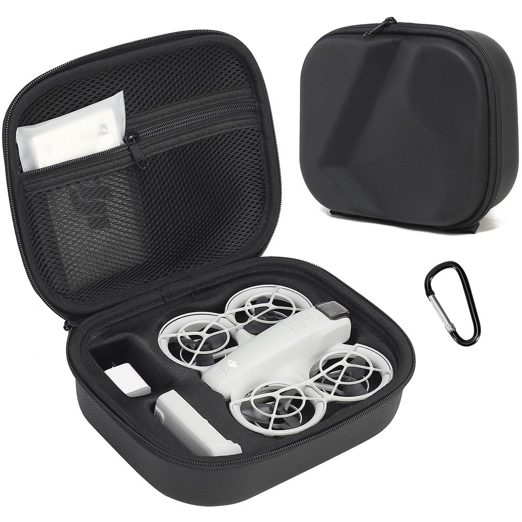 Maleta de Armazenamento para DJI Neo Fly More Combo, Bolsa de Ombro Rígida Portátil de Viagem para Drone DJI NEO, Baterias, Carregamento