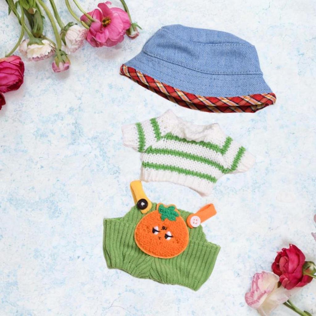 Plush Doll Top and Pants Make Your Own Dolls DIY Educational Clothing for Little Girls Dress Up