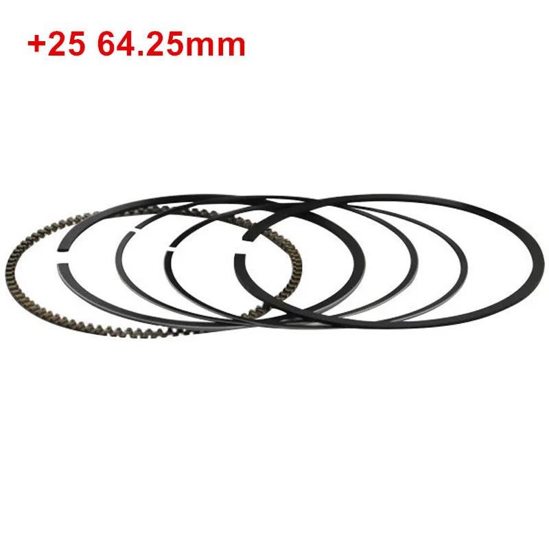 

Motorcycle Piston Ring Kits For Honda Steed KWO 400 Steed400 KWO400 BROS STD Bore Size 64mm 64.25mm 64.5mm +25 +50 64.25mm rings
