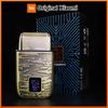 XUANFENG IPX6 Waterproof Electric Shaver with Rechargeable LED Display, Men's Professional Shaver Metal Body
