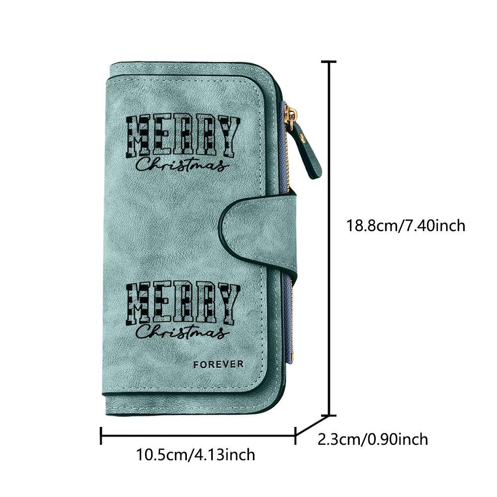Nerdy Long Zipper Wallet, Large-capacity Card Holder, Unisex Clutch Bag, Stylish Zippered Coin Purse, Suitable for Daily Use, a Great Gift for