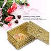 12PCS   Trsure Chest Shape   Boxes Wedding Favor Party Hollow Plastic   Gift Container